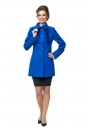Женское пальто из текстиля с воротником 8002541