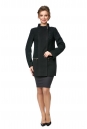Женское пальто из текстиля с воротником 8008907-2