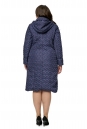 Женское пальто из текстиля с капюшоном 8010621-3