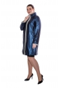 Женское кожаное пальто из натуральной кожи с воротником 8011821