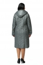 Женское пальто из текстиля с капюшоном, отделка искусственный мех 8011859-3