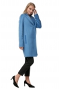 Женское пальто из текстиля с воротником 8012262