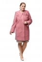 Женское пальто из текстиля с воротником 8012550-2