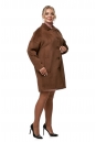Женское пальто из текстиля с воротником 8012817-2