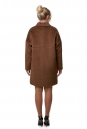 Женское пальто из текстиля с воротником 8012817-3