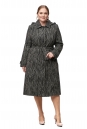 Женское пальто из текстиля с капюшоном 8012829-2