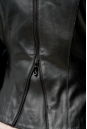 Женская кожаная куртка из натуральной кожи с воротником 8013003-4