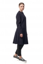 Женское пальто из текстиля без воротника 8014432-2