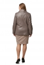 Женская кожаная куртка из натуральной кожи с воротником 8014665-3