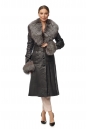 Женское кожаное пальто из натуральной кожи с воротником, отделка лиса 8014735