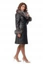 Женское кожаное пальто из натуральной кожи с воротником, отделка лиса 8014736-2