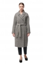 Женское пальто из текстиля с воротником 8014807