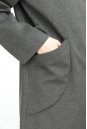 Женское пальто из текстиля с воротником 8015887-3