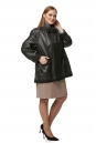Женская кожаная куртка из натуральной кожи с воротником 8016387