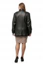 Женская кожаная куртка из натуральной кожи с воротником 8016387-3