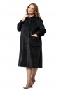 Женское пальто из текстиля с воротником 8019576-2