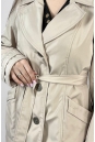Женское пальто из текстиля с воротником 8023972-6