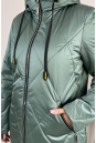 Женское пальто из текстиля с капюшоном 8024038-6